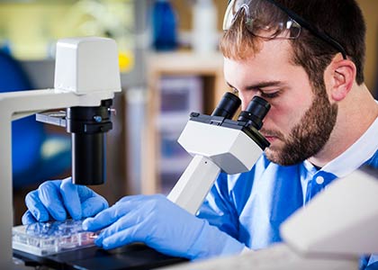 Biotechnology Image of Student
