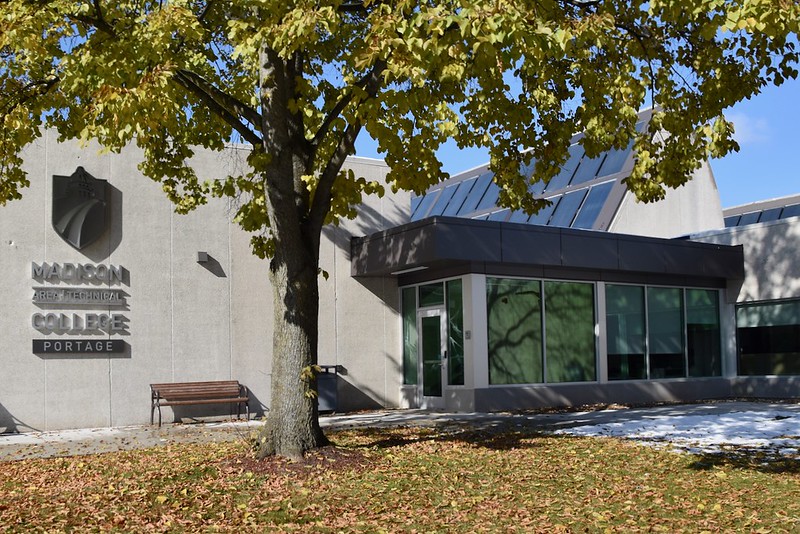 Portage campus entrance
