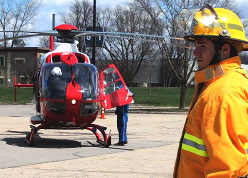 firefighter trainee