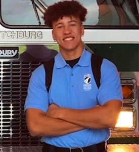 2019 Fire Recruit Academy graduate, 2021 Madison College graduate